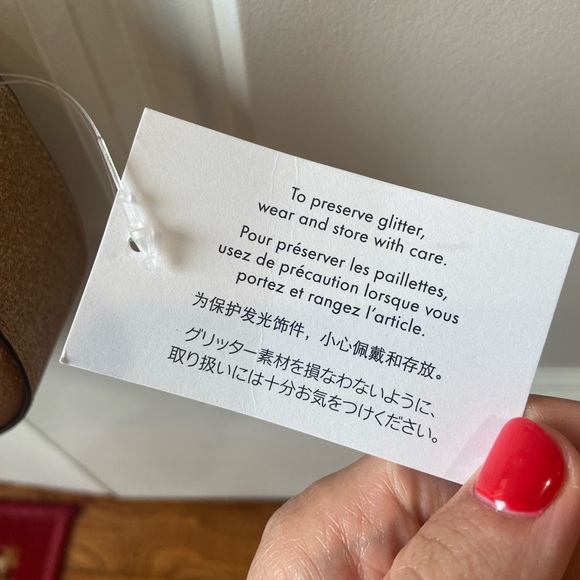 NWT Glitter Crossbody Bag - Picture 3 of 8